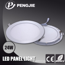 Boîtier blanc léger de vente de panneau de LED d&#39;usine avec le matériel de moulage en matrice